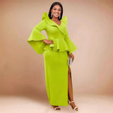 Evening Dress Party Horn Sleeve Dress Evening