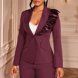 Mesh Splicing Tuxedo Round Collar Dress High Waist Repair Dinner Sexy Ass Skirt