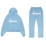 Shangchao Brand NOFS Letter Printed Sports Suit Men's Hip-Hop Street Loose Couple Suit-Outfit