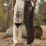 Fashion Loose-Fitting Broad Leg Trousers 3D Digital Printing Z Various Pattern