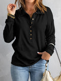 Toloer Color Sweater Women's Single Breasted Lapel Long Sleeve Loose Casual Bottom Jacket Autumn Winter New-Outfit